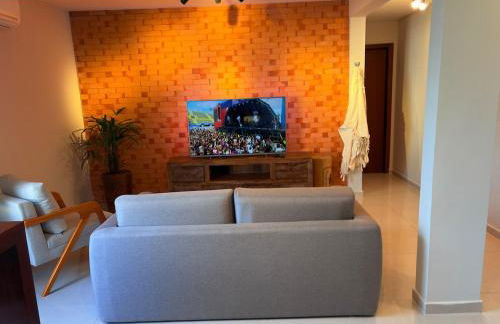 Apartamento com ar-condicionado, Wi-Fi no Campeche e estacionamento gratuito - Foto 2
