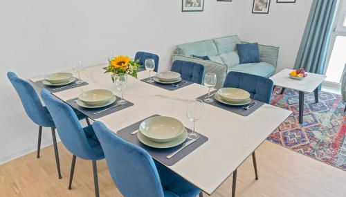 CityFlair 6 Pers Flughafen Stuttgart Messe U7 Whg 1 - Foto 5