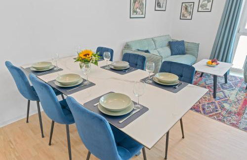 CityFlair 6 Pers Flughafen Stuttgart Messe U7 Whg 1 - Foto 5