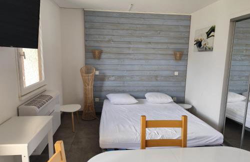 Mailh- Massibé 1 chambre 5 pers draps serviettes inclus parking près du ski tout confort - Foto 12