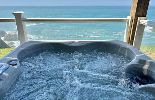 Starfish by OceanviewHotTubs Oceanfront Tesla chrging Shelter Cove Oceanfront - Foto 2