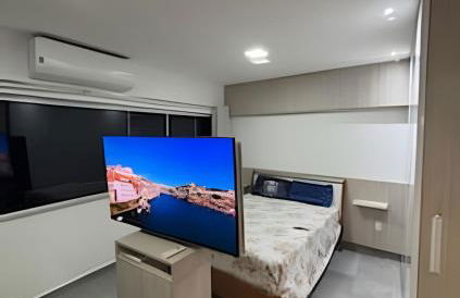 Loft Vista Impressionante, Ar Cond e Vaga Garagem - Foto 17