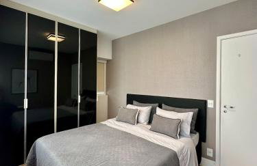 Apto 1405 com Piscina e Academia 2 Quartos Ar Condicionado no Centro Cívico com Garagem - Foto 35