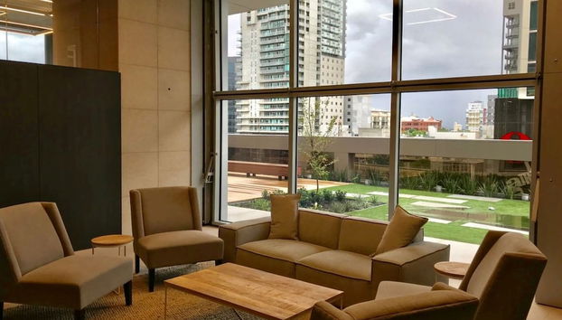 Sala de estar do lobby