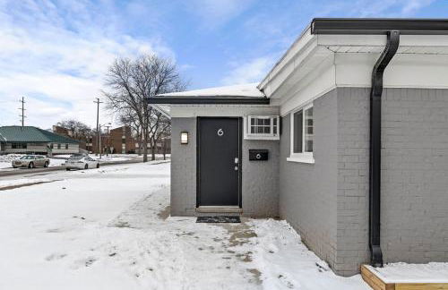 Spacious 2BR Flat, King Bed, Downtown Mt Clemens - Foto 34