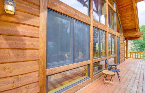 Nordic Style Lodge with Deck on 80 Acres in Arlee - Foto 26