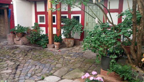 Ferienwohnung Unterm Schloß - Foto 2, Garden view
