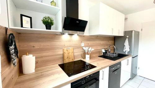 Le Central - Confort et Calme au centre-ville - Lits Queen Size - Foto 5, stove, dishwasher, pet friendly, toaster, minibar