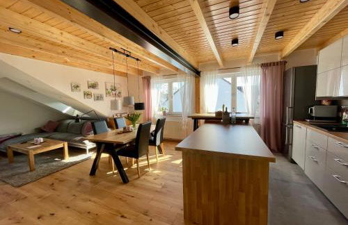 Helles ruhiges Appartement im Grünen - Foto 4