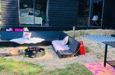 Lookout cabin farm stay firepit Hertford - Foto 21