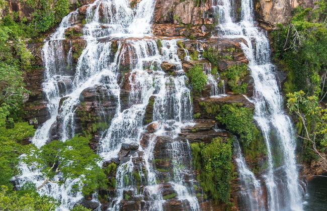 Rapel na cachoeira Almécegas - Foto 1