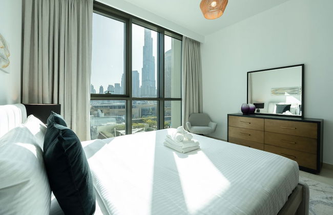 Downtown Escape Lush 2BR w Burj Khalifa View - Foto 35