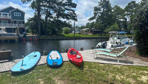 Private Boat Dock Fun OBX Family Getaway with Deck - Foto 2