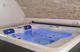 Appartement avec jaccuzzi privatif en RDC proche via rhona - Photo 15