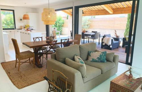 Le Petit Bali Spacieuse Villa pour 8 avec Piscine - Photo 53