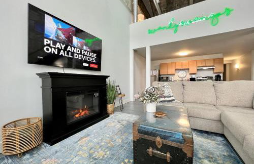 Swanky loft at Historic Peters Cartridge Factory - Foto 13