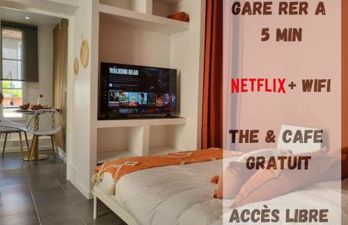 Appart' Terracotta - Champs Élysées 20 mn - NETFLIX - Foto 1