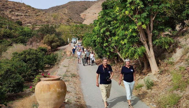 Disfrutando del tour