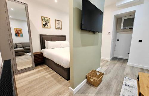 Modern 1-Bed in Victorian Building, Bury - Foto 4