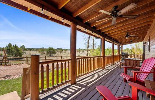 Cabin with Wild Horses, Fireplace, Dog Friendly & StarLink - Foto 48