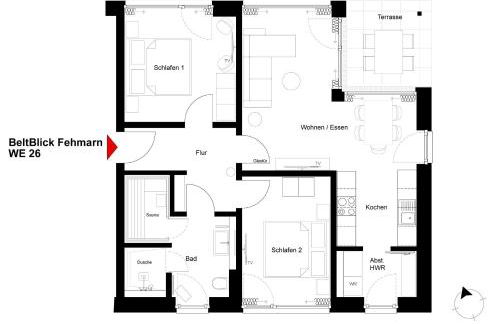 BeltBlick 26- Fehmarn – Exklusive Ferienwohnungen mit Meerblick und Garten - Foto 22