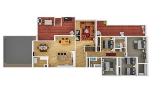 Cozy Retreat near Paris Mtn State Park Sleeps 12 - Foto 70