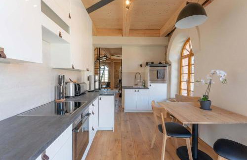 Ab 1 Pers HexenburgbeiDresden mit Faßsauna 2-geschossige Galeriewohnung mit Whirlpool, Balkon, Kamin - Nähe Sächsische Schweiz Dresden - Foto 12