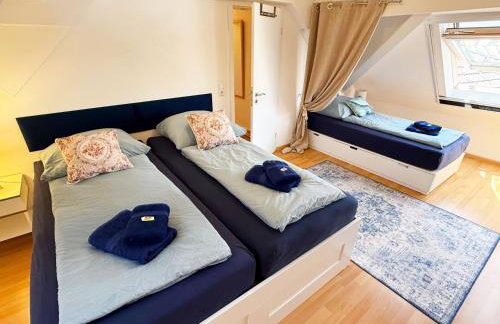 Ferienwohnung Aurora - WLAN, 2 Schlafzimmer, TV, Küche, Bad, Waschmaschine - Foto 14