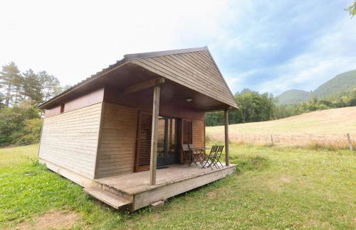 Gîte Chalet 4 pers. - Camping Les Berges du Bramont - Foto 17