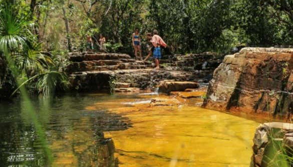 Trilha pela cachoeira do Rosário - Foto 4
