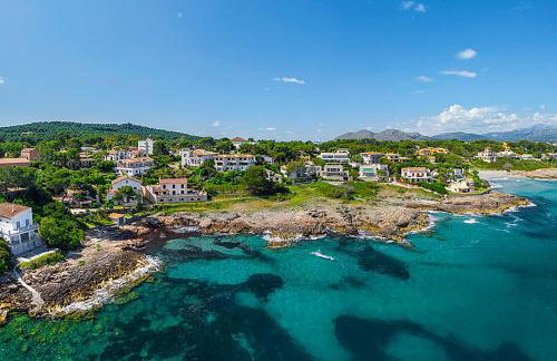Villa Teix de Bonaire para 10, jardines y vista mar - Foto 4