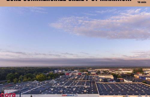 Home cinema- Netflix free - Proche aéroport Beauvais, Chantilly, forêt de Hez-Froidmont, parking public gratuit, Wifi & Netflix - Foto 27