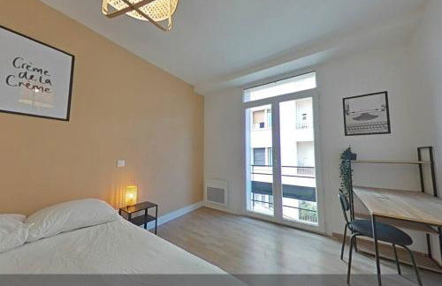 3 bedrooms-Very bright and spacious appt- wifi - Foto 8