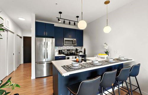 W322 Cozy Luxury 1Bedroom Condo In Downtown Minneapolis, Minutes From Minneapolis Convention Center & US Bank Arena - Foto 8