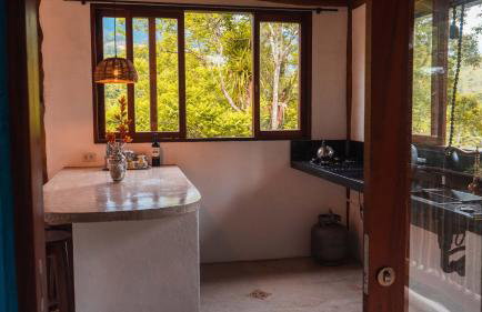 Ecocasa azul - Chalé na mata - Foto 22