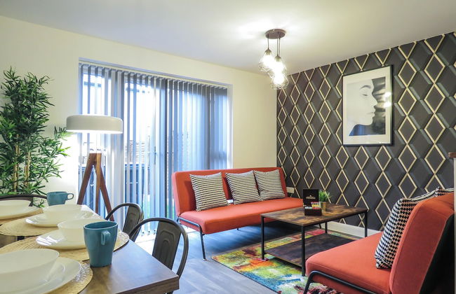 Tudors eSuites Birmingham Townhouse Private Garden Free Parking - Foto 13