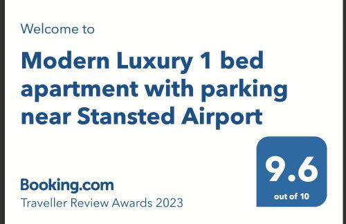 Modern Luxury 1 bed apartment with parking near Stansted Airport - Foto 3