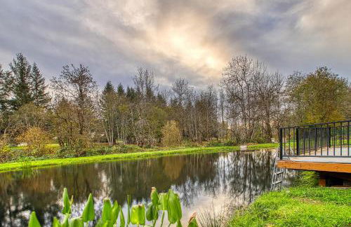 4-Bedroom Chateau in Southern Washington- Luxurious Retreat with Pond & Creek - Foto 64