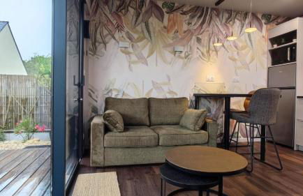 AMARRÉ Gîte Bambou T2 Chambre indépendante - Foto 11