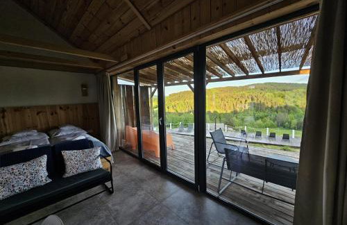 Stodoły w Bieszczadzie domy z basenem i widokiem na góry - Photo 34