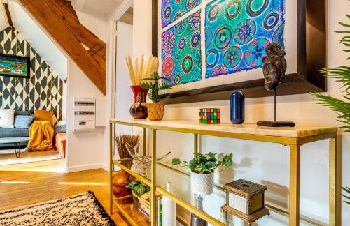 Art & Curiosity Cabinet Style Appartement with Paris view, Villa des Ammonites - Foto 20