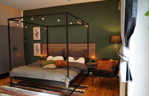 EDLER WOHNRAUM Luxuriöses Studio im Zentrum mit Balkon, Kaffeevollautomat, Klima & Parkplatz - Foto 7