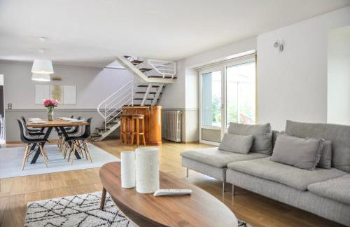 VILLA KER BLEUENN * 10 PERSONNES * PISCINE * SAUNA - Foto 7