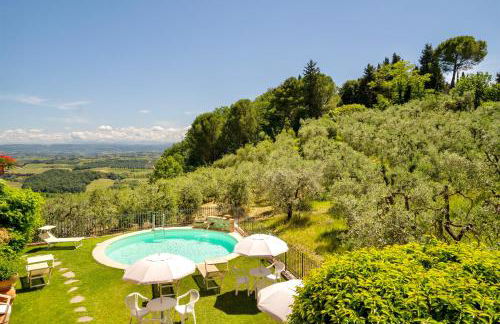 ISA-Holiday-Home with swimming-pool in San Gimignano, apartments with air conditioning and private outdoor area - Foto 6