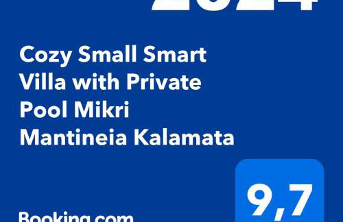 Cozy Small Smart Villa with Private Pool Mikri Mantineia Kalamata - Foto 50