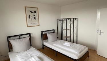 Monteurs Wohnung über den Dächern der Stadt - Foto 3, towels, wardrobe