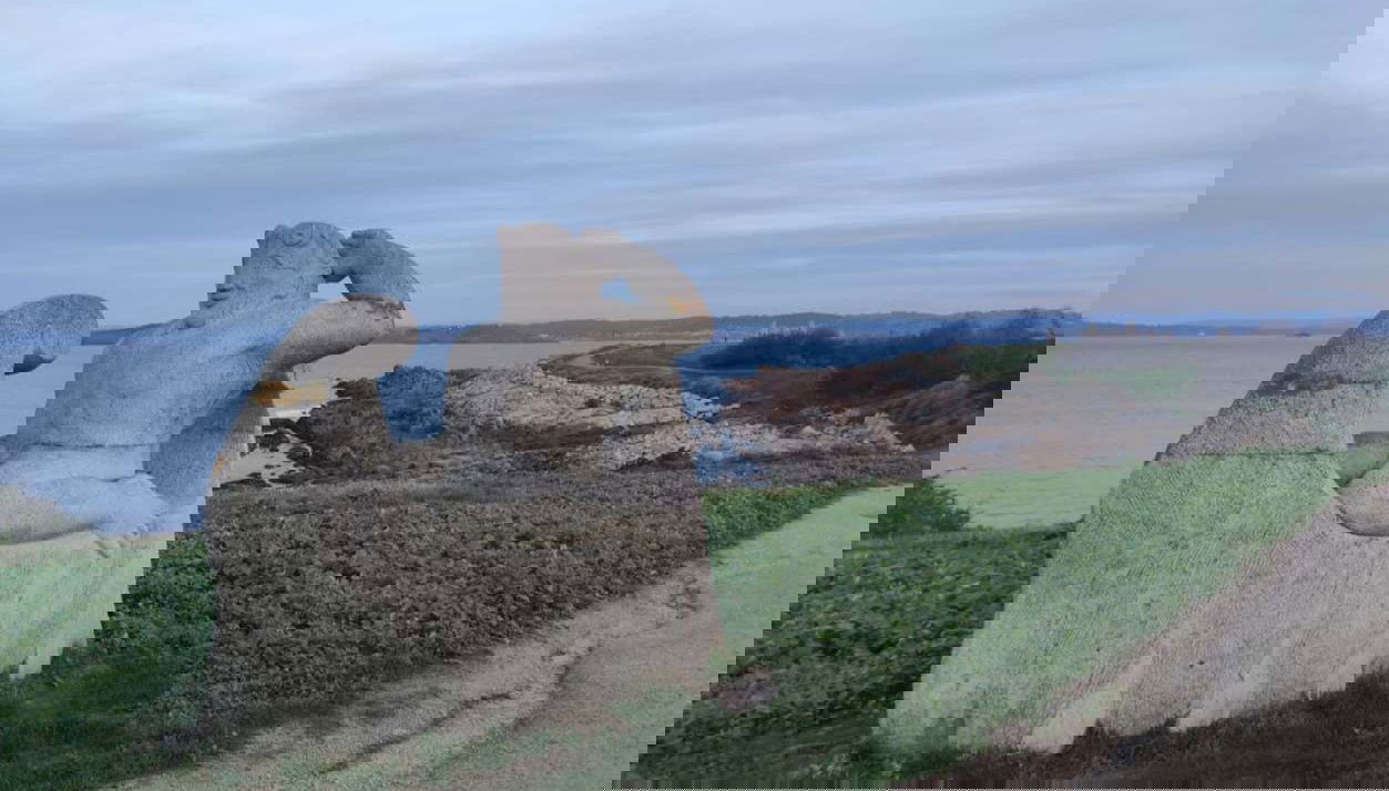 Le sculture all'interno del parco