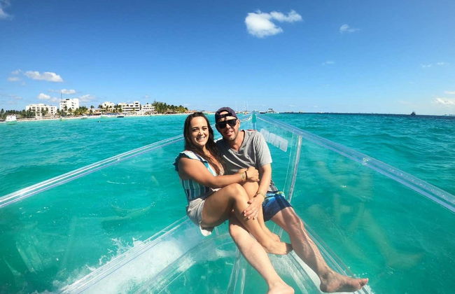 Isla Mujeres Transparent Boat Tour - Foto 2
