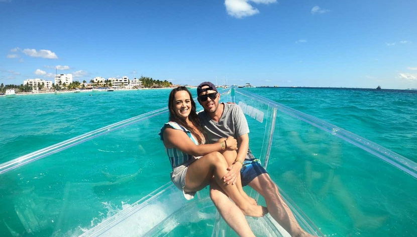 Isla Mujeres Transparent Boat Tour - Foto 2