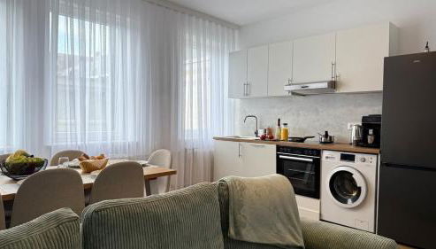 Große Innenstadt-Oase Kiel für Gruppen & Familien - Foto 3, stove, dishwasher